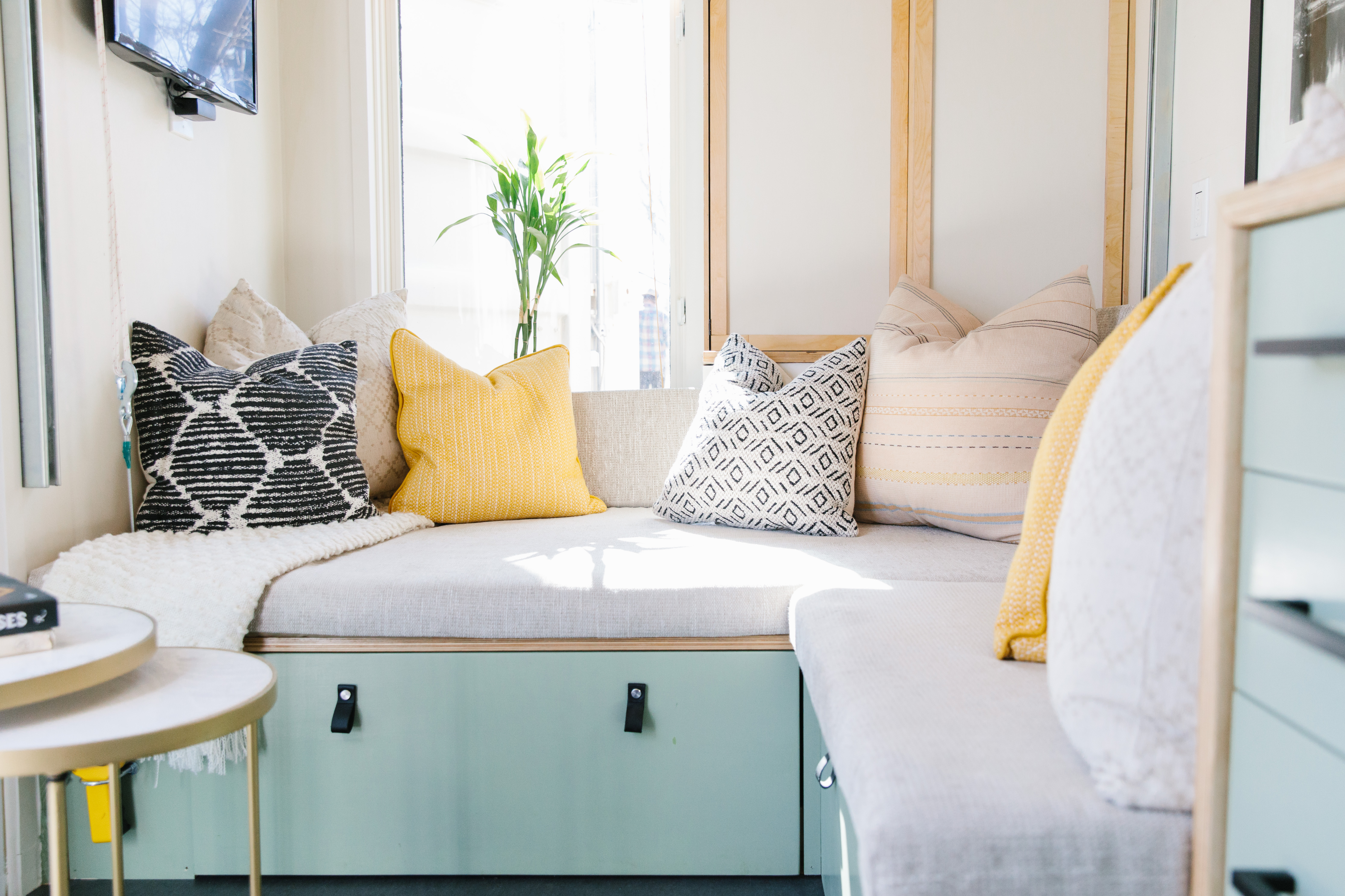 End wall with mini split